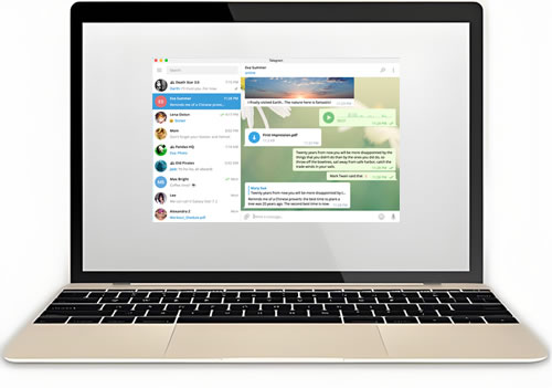 MacOS版Telegram标志